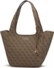 GUESS Shopper Handtasche Calista Latte Logo : Latte Logo Produktbild-Vorschau 1