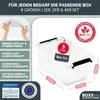 BOXXivo Aufbewahrungsbox 5L mit Deckel im 4er Set – Produktbild-Vorschau 2