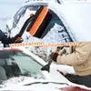 Oranje ijskrabber met sneeuwborstel, uitschuifbaar tot 73 Productafbeelding-voorbeeld 4