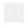 A white cabinet with two doors and a drawer on top, shown against a white background. Náhled obrázku produktu