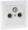 ChiliTec DELPHI Prise d'antenne TV+Radio+Sat incl. cadre UP Voir les images du produit 11
