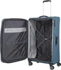 An open blue suitcase with its interior visible. Anteprima dell’immagine prodotto