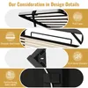 Collage of close-up images highlighting design details of a bed frame. Produktbild-Vorschau