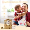 Kinderspielhaus aus Holz Spielhaus Outdoor mit Tür, Fenster Produktbild-Vorschau 4