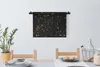 MuchoWow® Wandteppich Wandbehang Goldene Flocken auf Produktbild-Vorschau 3