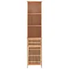 Szafka łazienkowa 42x29x182 cm orzech lity Podgląd zdjęcia produktu 6