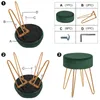 Instructions for assembling a stool with metal legs. Produktbild-Vorschau