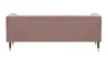 Dreisitzer-Sofa Slender - helllila - Velluto 14 Produktbild-Vorschau 4