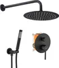 Podomítkový sprchový set Rea LUNGO Black + box Náhled obrázku produktu 1