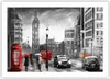 Poster - Poster ohne Rahmen - London Bus - 70x50 cm - Wand Produktbild-Vorschau 1