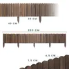 Woodygift Holz Palisade Gartenzaun Rasenkante Produktbild-Vorschau 2