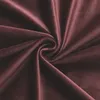 Vorhang Ösen Bordeaux 140x175 cm Verdunkelung Samt weich Produktbild-Vorschau 4