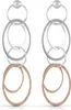 Celesta Silber Ohrhänger 925/- Sterling Silber zweifarbig Produktbild-Vorschau 1