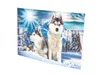3 D Ansichtskarte Huskys, Postkarte Wackelkarte Produktbild-Vorschau 2