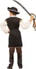 Wilbers Piraten Kostüm für Jungen – Gr. 104-164cm – Braun Produktbild-Vorschau 3