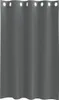 vidaXL Voile Vorhänge mit Ösen 2 Stk. Dunkelgrau 140x175 cm Produktbild-Vorschau 4