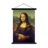 MuchoWow® Textilposter Mona Lisa - Leonardo da Vinci 60x90 Produktbild-Vorschau 1