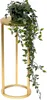 DanDiBo Sgabello per fiori in metallo oro rotondo da 50 cm Anteprima dell’immagine prodotto 5