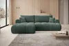 Ecksofa TREVIO Links in Gruen Stoff POSO  260 × 93 x 165 cm Produktbild-Vorschau 2