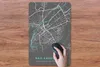MuchoWow® Mauspad Mousepad Bad Kreuznach - Stadtplan - Blau Produktbild-Vorschau 3