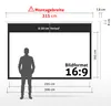 ESMART Professional MIROLO | Rolloleinwand | 295 x 165 cm Produktbild-Vorschau 7
