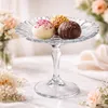 Kleine taartplateau op voet, mini patisserie serveerbord, Productafbeelding-voorbeeld 6