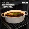 osoltus Bräter oval Gusseisen Schmortopf mit Tropfdeckel Produktbild-Vorschau 2