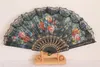 020-10 Fächer-spanisch-schwarz-Blume-bunt pvc Produktbild-Vorschau 1