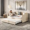 INONEFT Tagesbett Ausziehbar 90x200 cm, Schlafcouch Produktbild-Vorschau 2