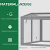 Outsunny Serre Nursery avec couvercle en bois et Voir les images du produit 4