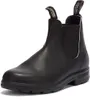 A studio shot of a single black boot. Náhľad obrázku produktu