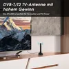 DVB-T/DVB-T2 HD Antenne Fernseher 2m Kabel mit Magnetfuß - Produktbild-Vorschau 2