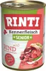 Rinti 400gx12 Kennerfleisch SENIOR Rind Dose Produktbild-Vorschau 2