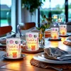 12 Windlicht Tischdeko Einschulung Mädchen, Deko Produktbild-Vorschau 4