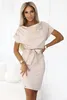 Numoco Minikleid für Frauen Roxi beige L Produktbild-Vorschau 4