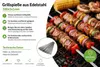 BAYLI 100 x Edelstahl Grillspieße | kleine Schaschlikspieße Produktbild-Vorschau 2