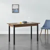 Esstisch 'Den Haag' 120x60 cm Stahl Walnussoptik Produktbild-Vorschau 7