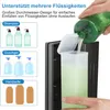 Doppelt Wandmontierter Seifenspender,2x400ml, Drückspender Produktbild-Vorschau 5