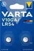 A blister pack of VARTA V10GA/LR54 alkaline button cell batteries. Anteprima dell’immagine prodotto