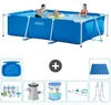 Rechteckiger Frame Pool - 300x200x75 cm - 8-teilig S40184 Produktbild-Vorschau 1