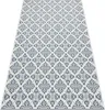 Teppich COLOR 19246/969 SISAL Blumen Weiß Weiß 140x200 cm Produktbild-Vorschau 1
