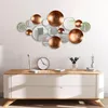 Wallity, Infinity - 2, Wanddeko, Mehrfarbig, Metall, 116 x Produktbild-Vorschau 3
