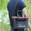 Seau de pêche pliable 28 l, Seau à poissons d'appât 840 g, Voir les images du produit 8