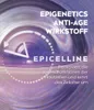 Abstract background with text overlay promoting an anti-aging skincare product. Náhľad obrázku produktu