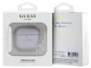 Guess Metallisches Schriftzug Charm Apple AirPods 4 lila Produktbild-Vorschau 5