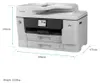 Brother MFC-J6960DW, Tintenstrahl, Farbdruck, 1200 x 4800 Produktbild-Vorschau 2