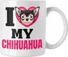 Trendation - Chihuahua Besitzerin Tasse Geschenk Lustiger Produktbild-Vorschau 1
