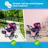 Puppenwagen 3-in-1 – Gondel und Buggy mit Tasche und Produktbild-Vorschau 7