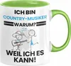Country-Musiker Geschenk Tasse Lustiger Spruch Ich Bin Produktbild-Vorschau 1