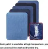 Bügelflicken aus Baumwolle Demin auf Jeans, Jacken, Taschen Produktbild-Vorschau 6